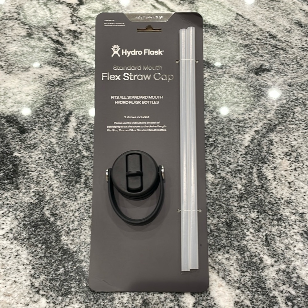 Brand new Hydro Flask standard mouth flex straw cap